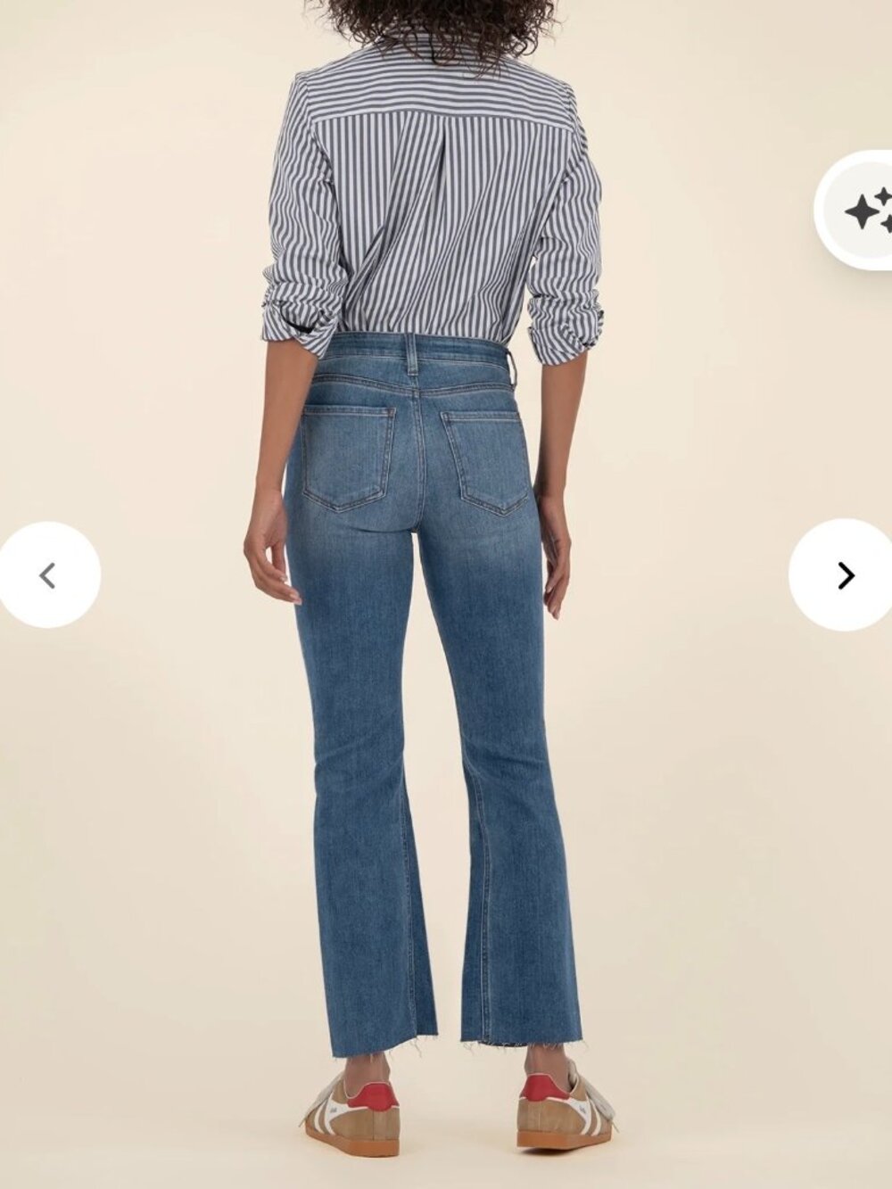 NWT - Women's Kut From The Cloth Kelsey High Rise Ankle Flare Jeans - Size 6 - Picture 9 of 10